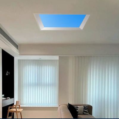 Topsung hình ảnh bầu trời xanh ánh sáng văn phòng vuông 300x600 đèn trần LED có thể tắt 36w đèn bảng điều khiển