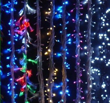 trang trí lễ hội đa màu đèn LED sọc đèn Christmas