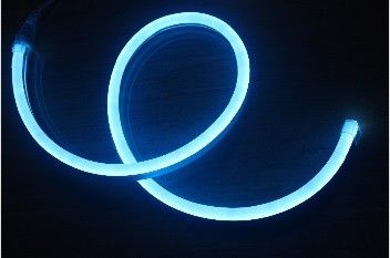 Màu xanh 10 * 18mm UV kháng 164' ((50m) cuộn Ultra sáng 110V dẫn đèn neon flex