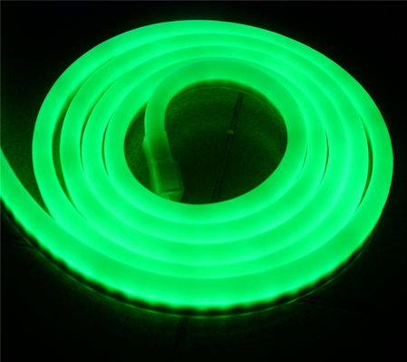 14x26mm PVC bán minh bạch siêu sáng 220v đa màu LED đèn neon flex cho tòa nhà