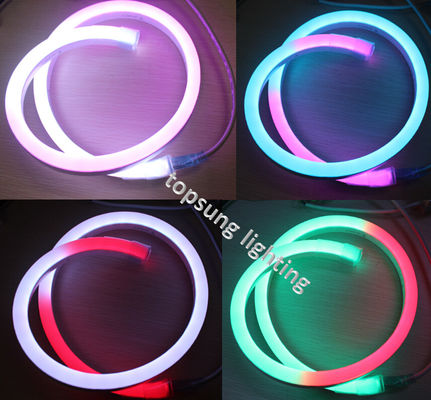 Đèn neon LED linh hoạt đổi màu kỹ thuật số 14 * 26mm với ip65
