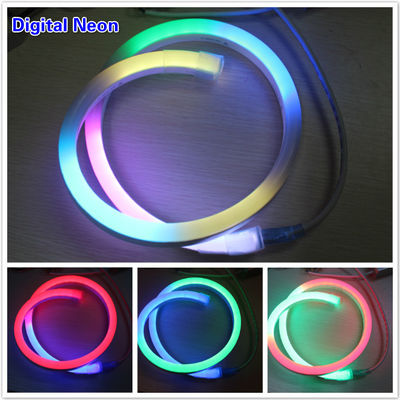 Magic RGB đèn neon LED 24v đèn Giáng sinh kỹ thuật số ống neon LED linh hoạt