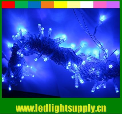 Sản phẩm cao cấp PVC 100 bóng đèn 12v dẫn dây chiếu sáng màu trắng ấm áp cho ngoài trời