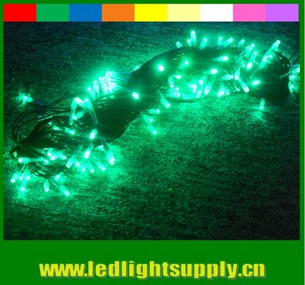 Sản phẩm cao cấp PVC 100 bóng đèn 12v dẫn dây chiếu sáng màu trắng ấm áp cho ngoài trời