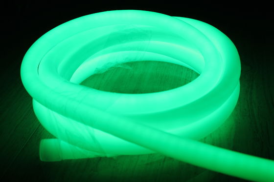 đèn neon sáng cao LED flex màu xanh lá cây 110v 25mm cho ngoài trời