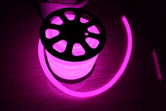 220v màu tím 360 độ tròn 100leds/m dẫn neon flex ánh sáng cho tòa nhà