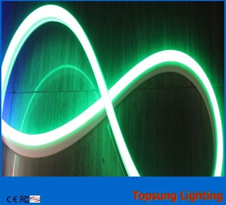 2016 phổ biến màu xanh lá cây 24v bên dounble dẫn đèn neon flex cho ngoài trời