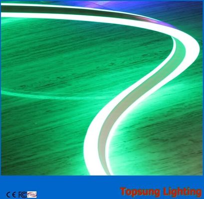 2016 phổ biến màu xanh lá cây 24v bên dounble dẫn đèn neon flex cho ngoài trời