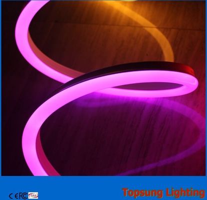 màu tím có thể uốn cong 12v màu đỏ hai bên đèn neon LED flex cho ngoài trời
