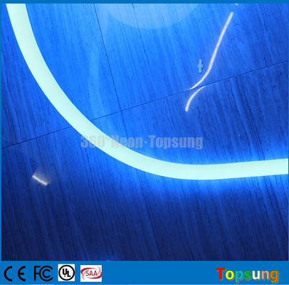 82' cuộn 12V 360 độ tròn màu xanh LED ống neon linh hoạt cho hồ bơi