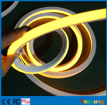 Ánh sáng LED Neon Flex chống tia cực tím màu trắng PVC màu vàng để trang trí