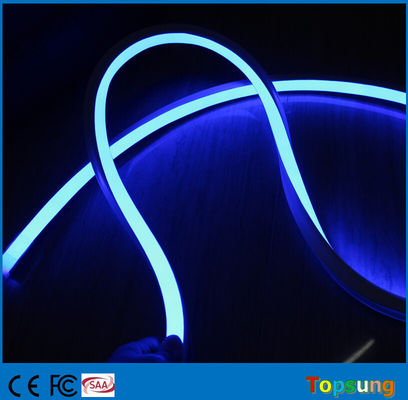 Đèn LED nhìn trên 16 * 16m 230v màu xanh lam hình vuông dẫn dây neon linh hoạt cho ngoài trời