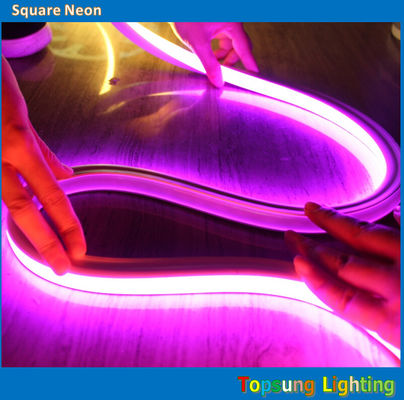 chất lượng cao LED ánh sáng 240v màu hồng vuông 16 * 16m dẫn neon flex dây