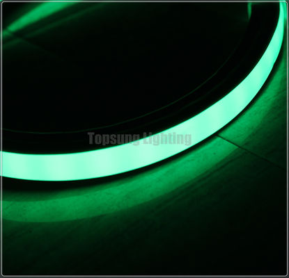 Đẹp màu xanh lá cây led phẳng 100v 16 * 16m neon flex dây
