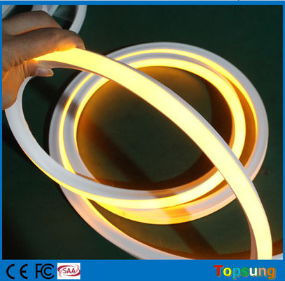 PVC màu vàng hình vuông LED Neon Flex Light 12v 16 * 16m Neon LED Strip Light