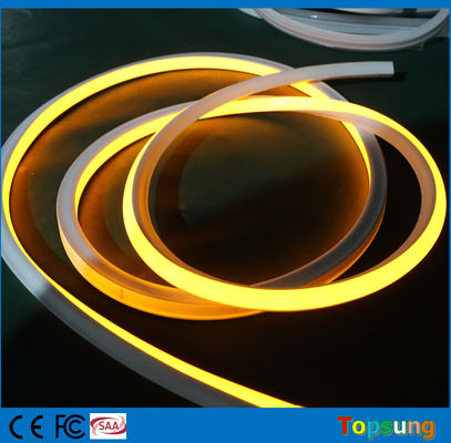 PVC màu vàng hình vuông LED Neon Flex Light 12v 16 * 16m Neon LED Strip Light