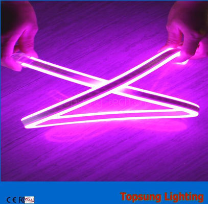 bán chạy nhất 230V hai mặt màu hồng LED đèn neon linh hoạt cho ngoài trời