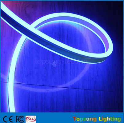Đèn linh hoạt neon LED màu xanh dương hai mặt 12V cho ngoài trời với thiết kế mới