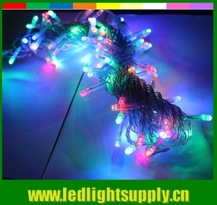 2016 mới rgb thay đổi màu sắc LED Christmas rèm đèn 24v 100 LED