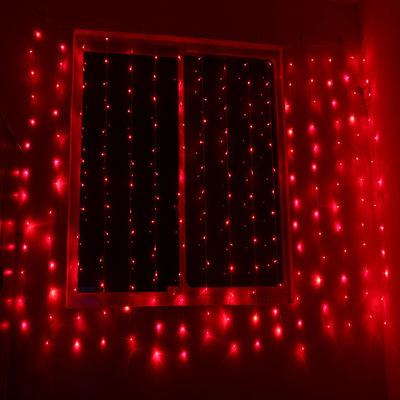 240V rèm đèn Giáng sinh ngoài trời Để trang trí chống tia cực tím vật liệu chống thời tiết