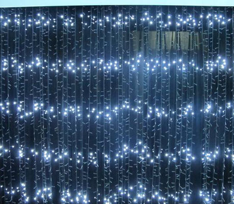 bán nóng 240V fairy ngoài trời đèn Giáng sinh thác nước cho các tòa nhà
