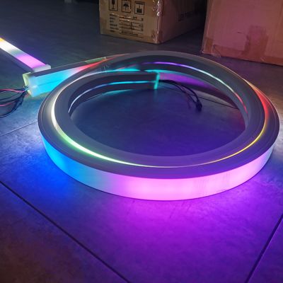 40mm Pixel Spi Led Neon Dmx512 theo đuổi ánh sáng dòng nước dẫn dắt dải neon pixel dmx