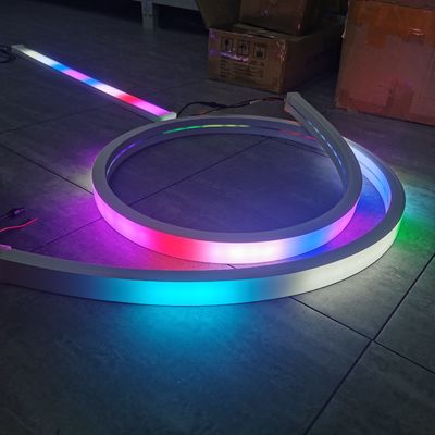40mm rộng Dmx512 RGB Dải đèn dẫn nhiều màu guirnaldas liston decorativo navidad