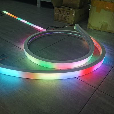 RGB Pixel LED Neon Dmx512 RGB Strips ruy băng dẫn dmx neon flex neon dây 24v cuttableneonflex dải ánh sáng