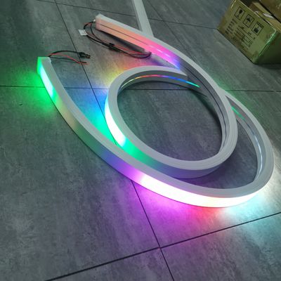 RGB Pixel LED Neon Dmx512 RGB Strips ruy băng dẫn dmx neon flex neon dây 24v cuttableneonflex dải ánh sáng