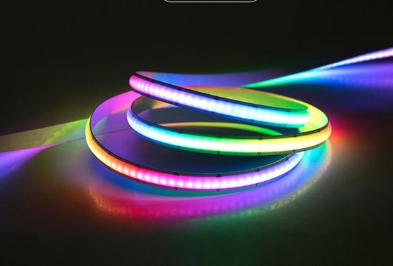 Đèn đèn LED có thể giải quyết RGB COB Đèn đèn LED Dải băng số720 leds / m COB Đèn thông minh Dải đèn dây chuyền linh hoạt