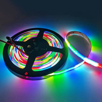 Màu sắc ma thuật COB RGB LED dải pixel 12V thông minh mật độ cao 720 LED / m COB dải kỹ thuật số đèn