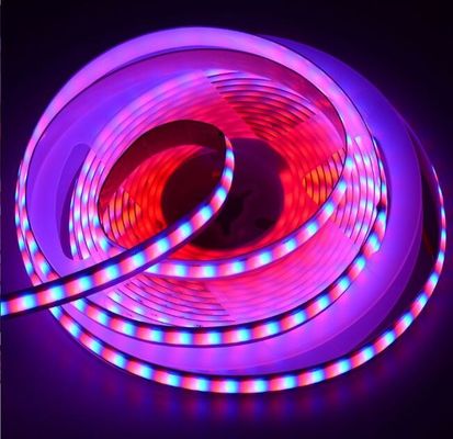 Đèn LED có thể giải quyết RGB COB Đèn LED Strip cob Đèn thông minh Strip Đèn linh hoạt DC12V 24v băng
