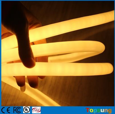360 độ tròn mini LED neon flex dải cho trang trí xmas 220v ấm trắng mini 16mm