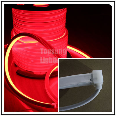 Màu đỏ LED Neon Flex Light LED Neon Rope Light 16 * 16mm Square Ip68 AC 110v