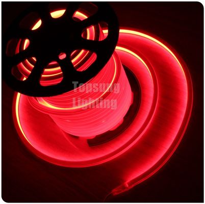 Màu đỏ LED Neon Flex Light LED Neon Rope Light 16 * 16mm Square Ip68 AC 110v