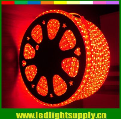 AC 220V SMD5050 LED dải neon trang trí ánh sáng đỏ