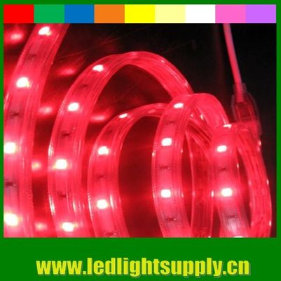 AC 220V SMD5050 LED dải neon trang trí ánh sáng đỏ
