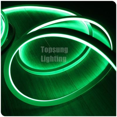 220v màu xanh lá cây 100leds / m vuông dẫn đèn neon flex cho trang trí hoạt động