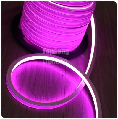 chất lượng cao hình vuông dẫn neon flex 12v màu tím đèn dây chuyền hồng cho ứng dụng dự án kỹ thuật