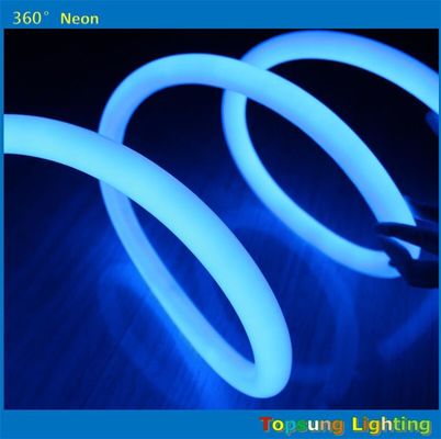 82' cuộn 12V DC màu xanh 360 LED neon cho thương mại