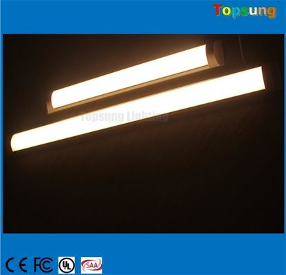 2ft 24 * 75 * 600mm Đèn LED vịnh cao tuyến tính Đèn LED có thể tắt Kháng nước IP41 Vỏ nhôm