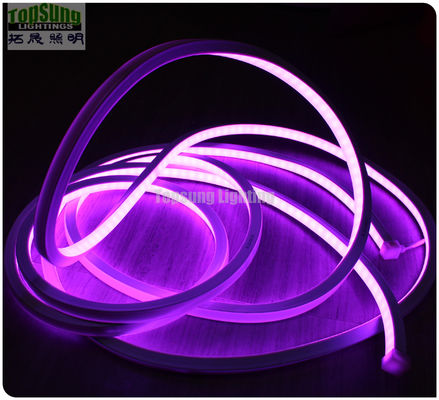 RGB LED Neon Rope Light Flex Thương hiệu Logo Xmas Party Wedding Decor Quảng trường 17x17mm