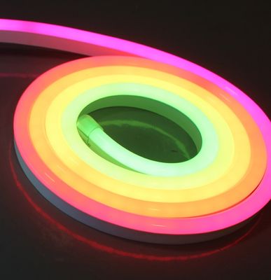 Amazing Topsung Digital dẫn neo dải 40mm rộng đèn sinh nhật 24v pixel dẫn thanh neon dmx 512 dải nen linh hoạt
