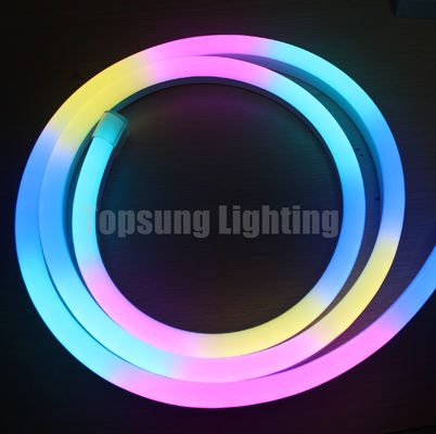 Amazing Topsung Digital dẫn neo dải 40mm rộng đèn sinh nhật 24v pixel dẫn thanh neon dmx 512 dải nen linh hoạt