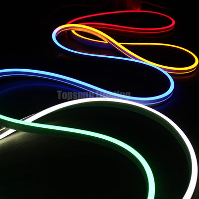 RGB kỹ thuật số dmx neon dải ánh sáng dmx pixel neon dây 11 * 19mm phẳng 24v theo đuổi dải