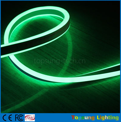 đèn neon linh hoạt hai mặt màu xanh lá cây điện áp cao 120v LED 8.5 * 17mm ánh sáng
