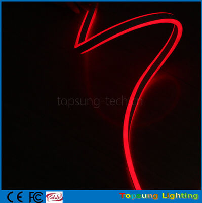 100m màu đỏ mini dẫn dây thừng dải 110V 8.5 * 18mm 4.5w dẫn hai mặt linh hoạt đèn neon
