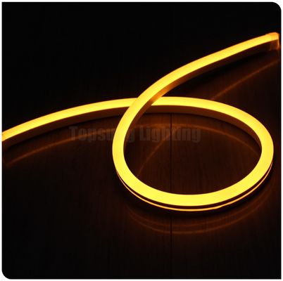 24v màu vàng phổ biến dẫn đèn ống linh hoạt neon PVC siêu mỏng neon linh hoạt dây thừng đèn dải 11x18mm trang trí ngoài trời