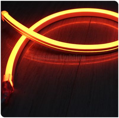 24v màu vàng phổ biến dẫn đèn ống linh hoạt neon PVC siêu mỏng neon linh hoạt dây thừng đèn dải 11x18mm trang trí ngoài trời
