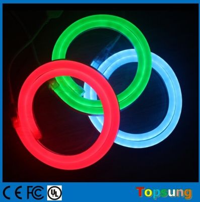 chất lượng cao smd2835 linh hoạt dẫn đèn neon dải 24v neon ống linh hoạt siêu mỏng 11x18mm màu đỏ áo khoác PVC